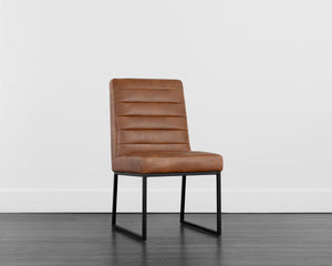 SPYROS DINING CHAIR - TOBACCO TAN
