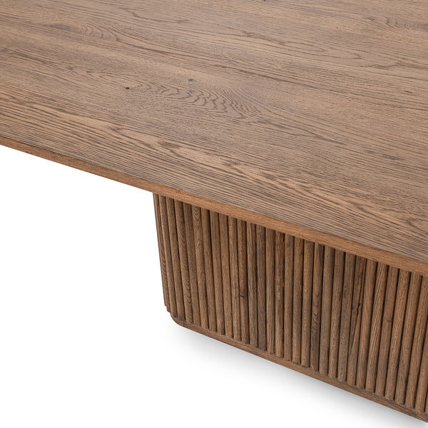 Classic Home Vander Solid Wood Dining Table - Tawny Brown