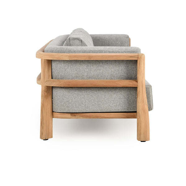 Aston Outdoor Sofa - Natural/Gray Teak