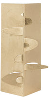 Oru Geo Sculpture, Gilded 11.7''H