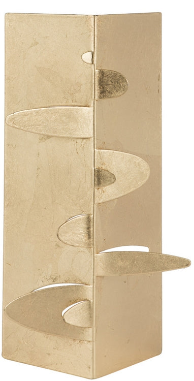 Oru Geo Sculpture, Gilded 11.7''H