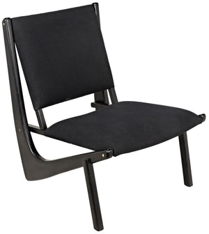 Boomerang Chair, Charcoal Black