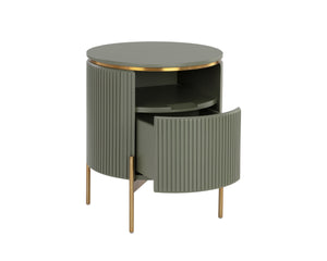 PALOMA END TABLE - SAGE GREEN