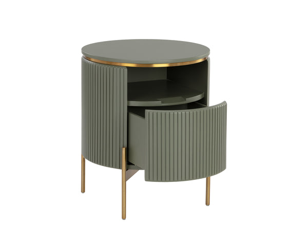 PALOMA END TABLE - SAGE GREEN