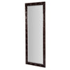Lacquered 3.5" Chocolate frame Mirror