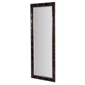 Lacquered 3.5" Chocolate frame Mirror