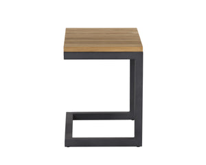 GENEVE C-SHAPED END TABLE