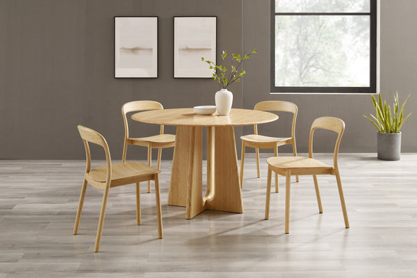 Luna 48“ Round Table, Wheat