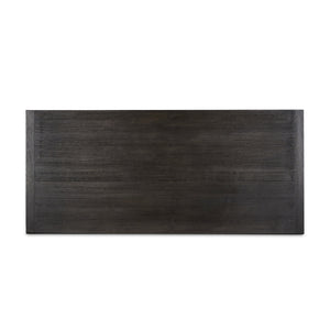 Warby Dining Table 94" in Worn Black Oak
