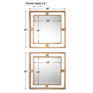 Allick Square Mirrors