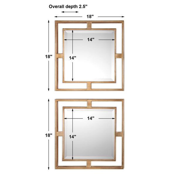 Allick Square Mirrors