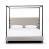 Anderson Canopy Queen Bed - Knoll Natural