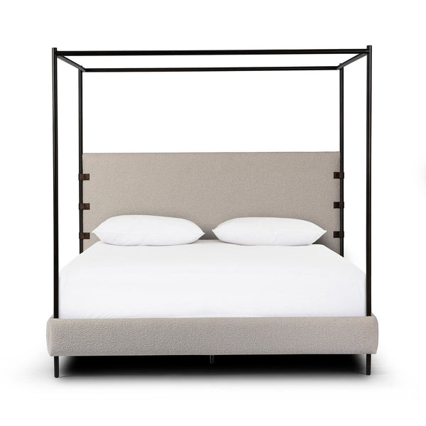 Anderson Canopy Queen Bed - Knoll Natural