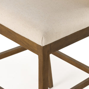 Antonia Cane Armless Bar + Counter Stool - Savile Flax