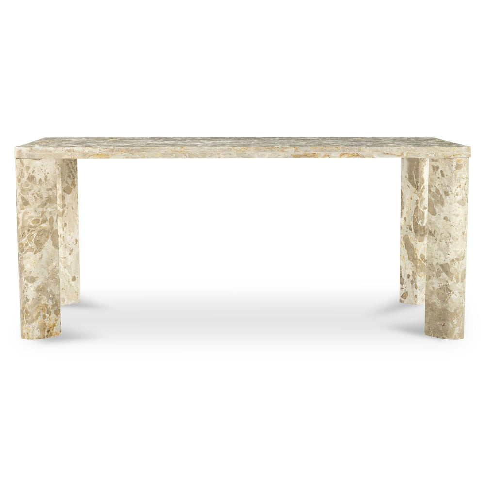 Moe's Segment Dining Table in Panther Stone Beige