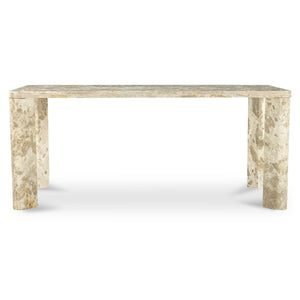 Moe's Segment Dining Table in Panther Stone Beige