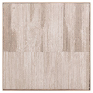 Willet Framed Painting in Multicolor with Pine Frame