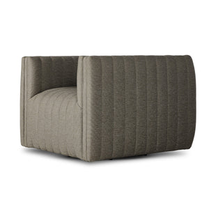 Augustine Outdoor Swivel Chair - Casa Grey