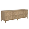 Quadrant 4 Door Sideboard, Washed Walnut