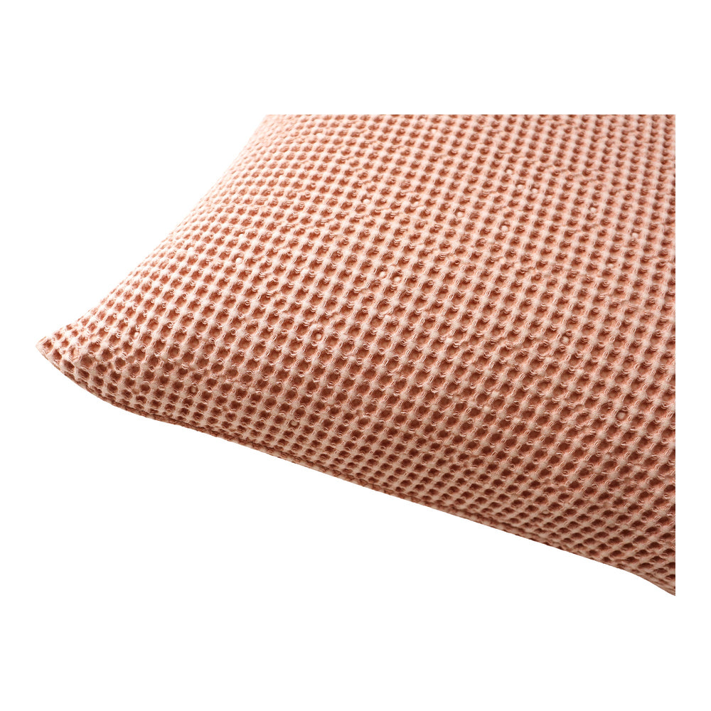 Moe's Ria Collection Pink Cotton-Feather Pillow