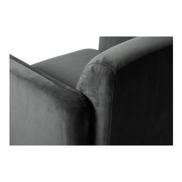 Moe's Fallon Accent Chair in Shadow Grey