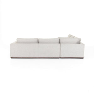 Colt 3 Piece Sectional-Aldred Silver