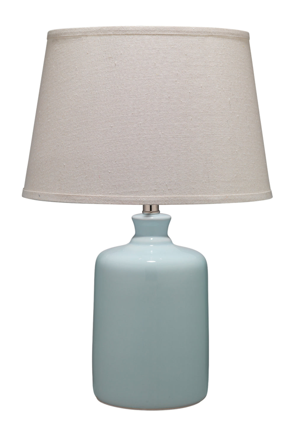 Milk Jug Glass Table Lamp, Blue