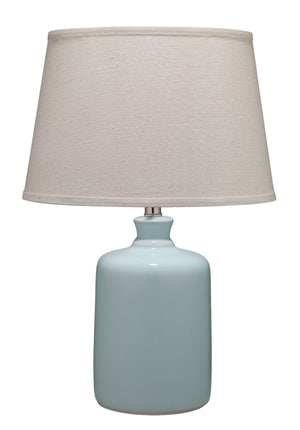 Milk Jug Glass Table Lamp, Blue