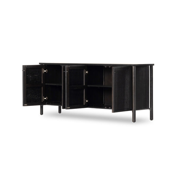 Veta Sideboard In Black Cane