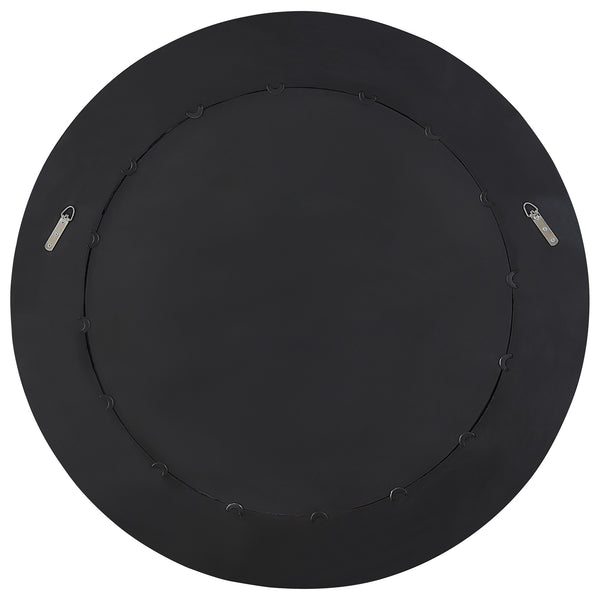 Caribou Dark Espresso Round Mirror