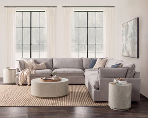 Caplan 5-Piece Modular Sectional in Elite-Gray