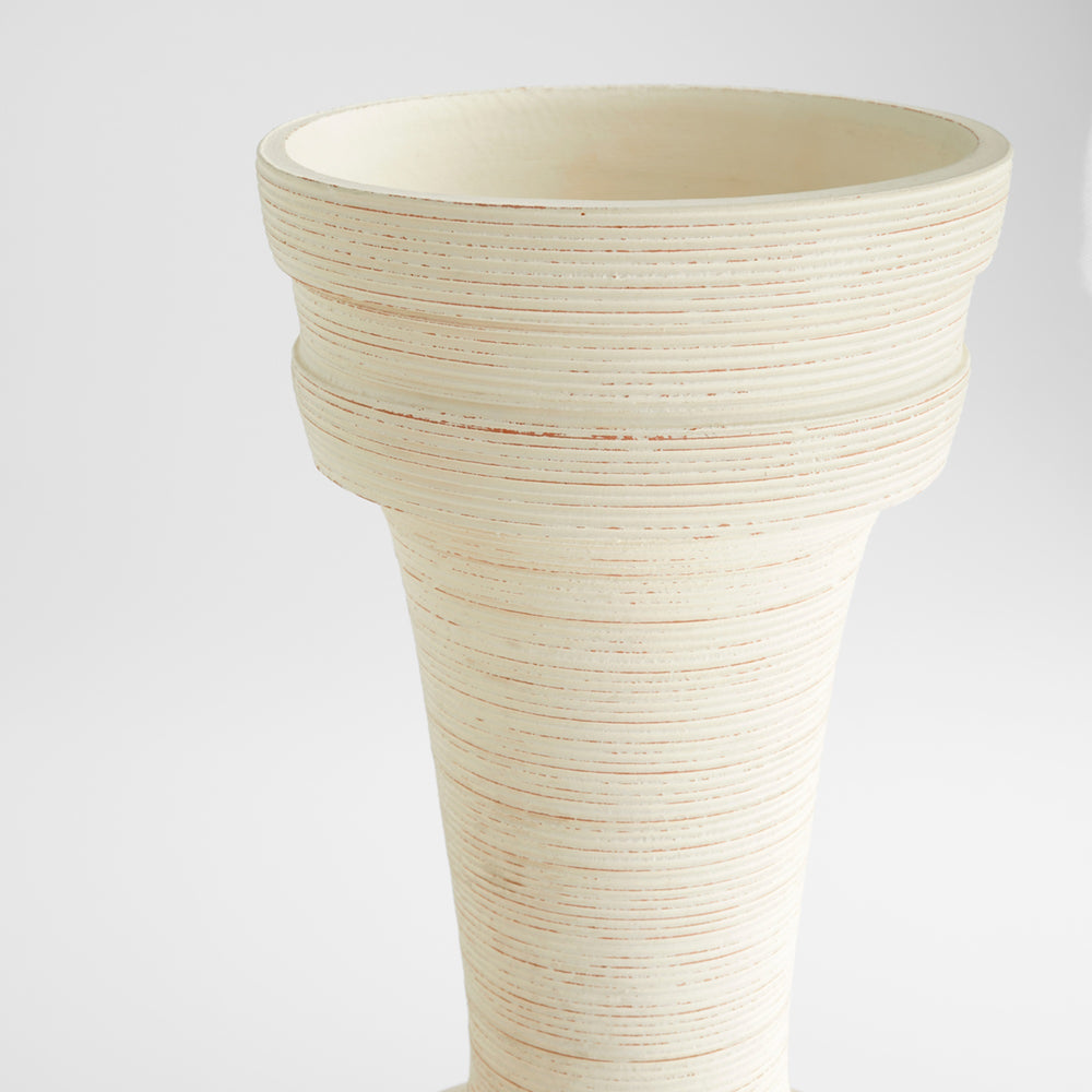 Taras Vase | White- Large