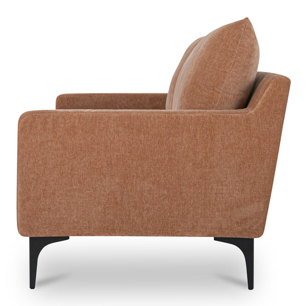 Paris Heritage Pink Sofa with Steel Legs
