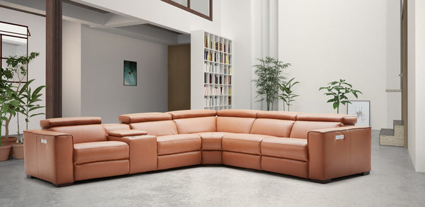 Killian Motion Sectional in Caramel
