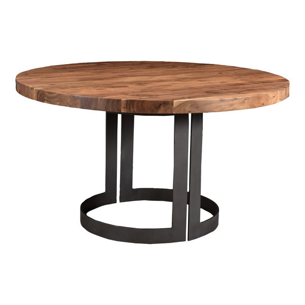 Moe's Bent Round Dining Table 54" Acacia