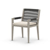 Sherwood Dining Armchair In Grey/Faye Sand