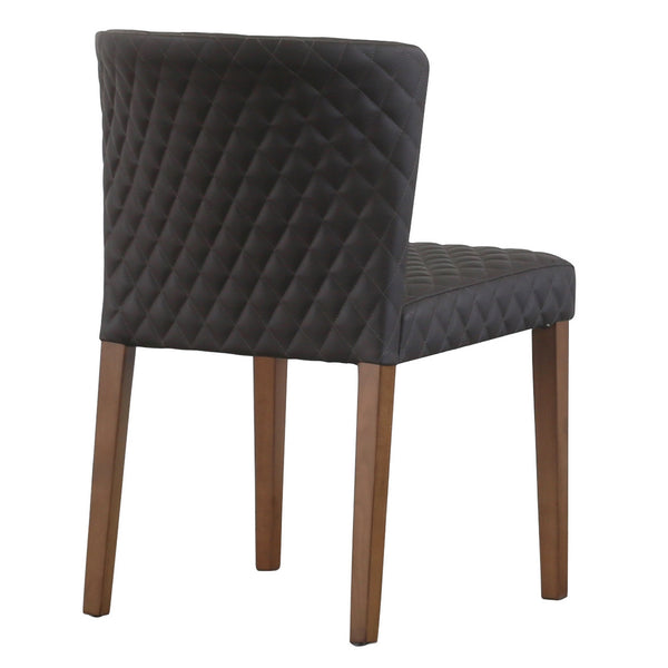Albie Diamond Stitching Chair In Danburry Gray