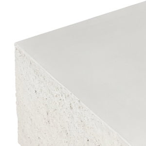 Otero Outdoor Sm Coffee Tbl In Base In White