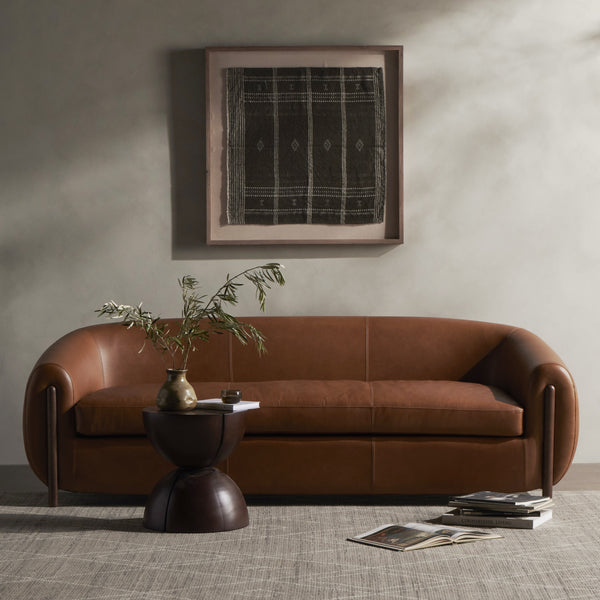 Lyla Sofa In 86" In Valencia Camel