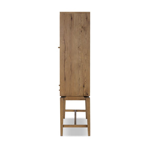 Bergstrom Cabinet - Warm Natural Oak Veneer