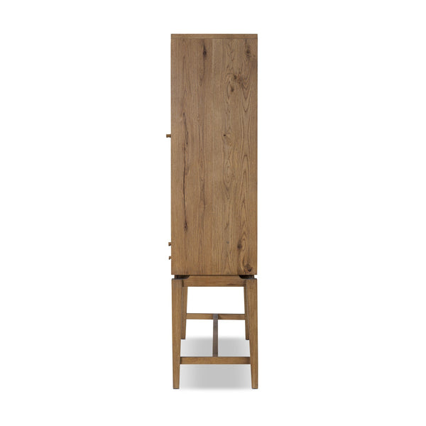 Bergstrom Cabinet - Warm Natural Oak Veneer