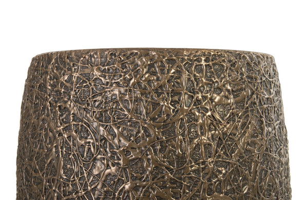 String Theory Planter, Bronze, Medium