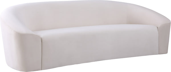Vivian Sofa In Cream Velvet