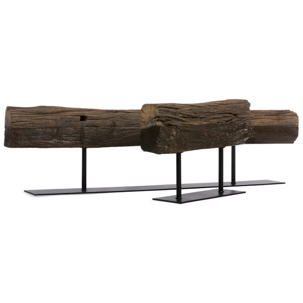 Cladded Bronzed Table Sculptures