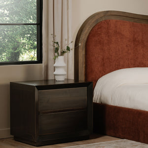 Moe's Dawson Nightstand in Deep Bronze