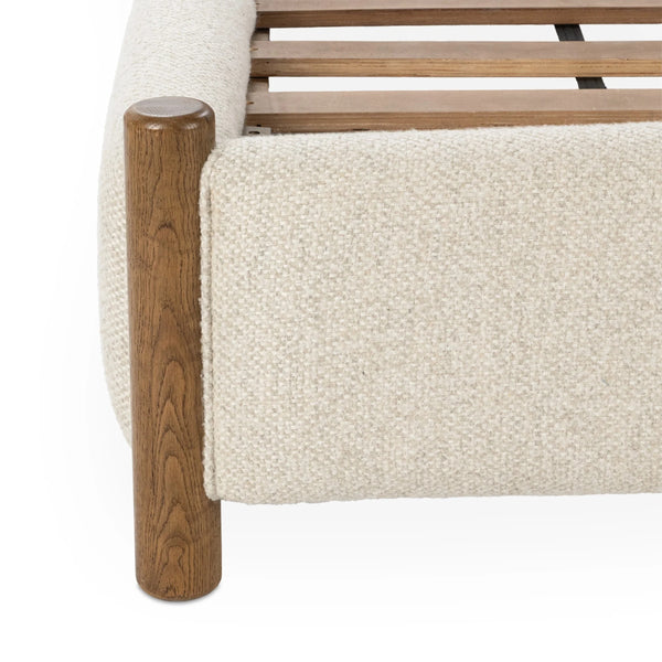 Bennington Upholstered Bed - Eastern King, Dusty Beige