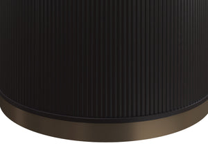 KALLA SIDE TABLE - CHARCOAL