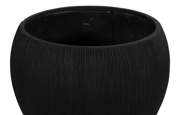 Filament Planter, Black, Medium
