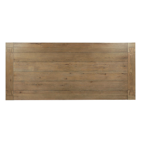 Kingston Solid Wood Dining Table - Cafe Brown