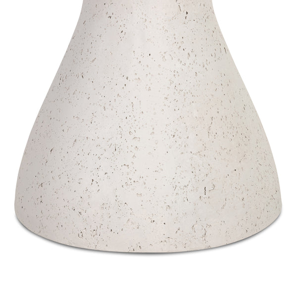 Koda Outdoor End Table In Textured Grey